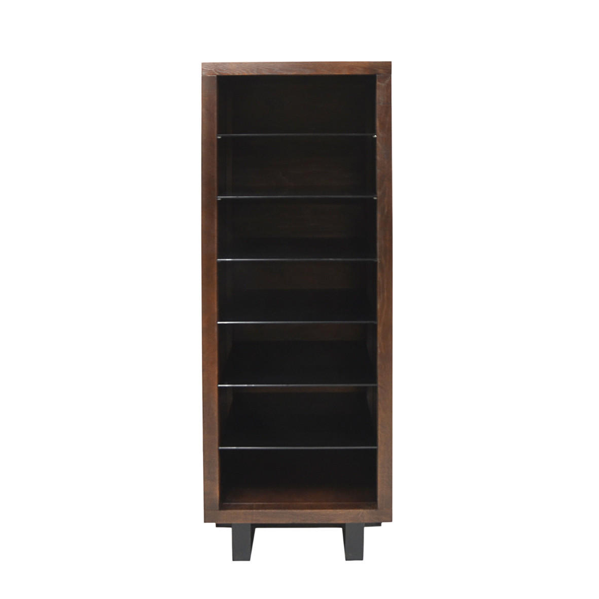 REGAL mit Regalböden im Loft-Industrialstil MOCCA II - Eichefarben, Holz (60/180/45cm) - Rawood Furniture