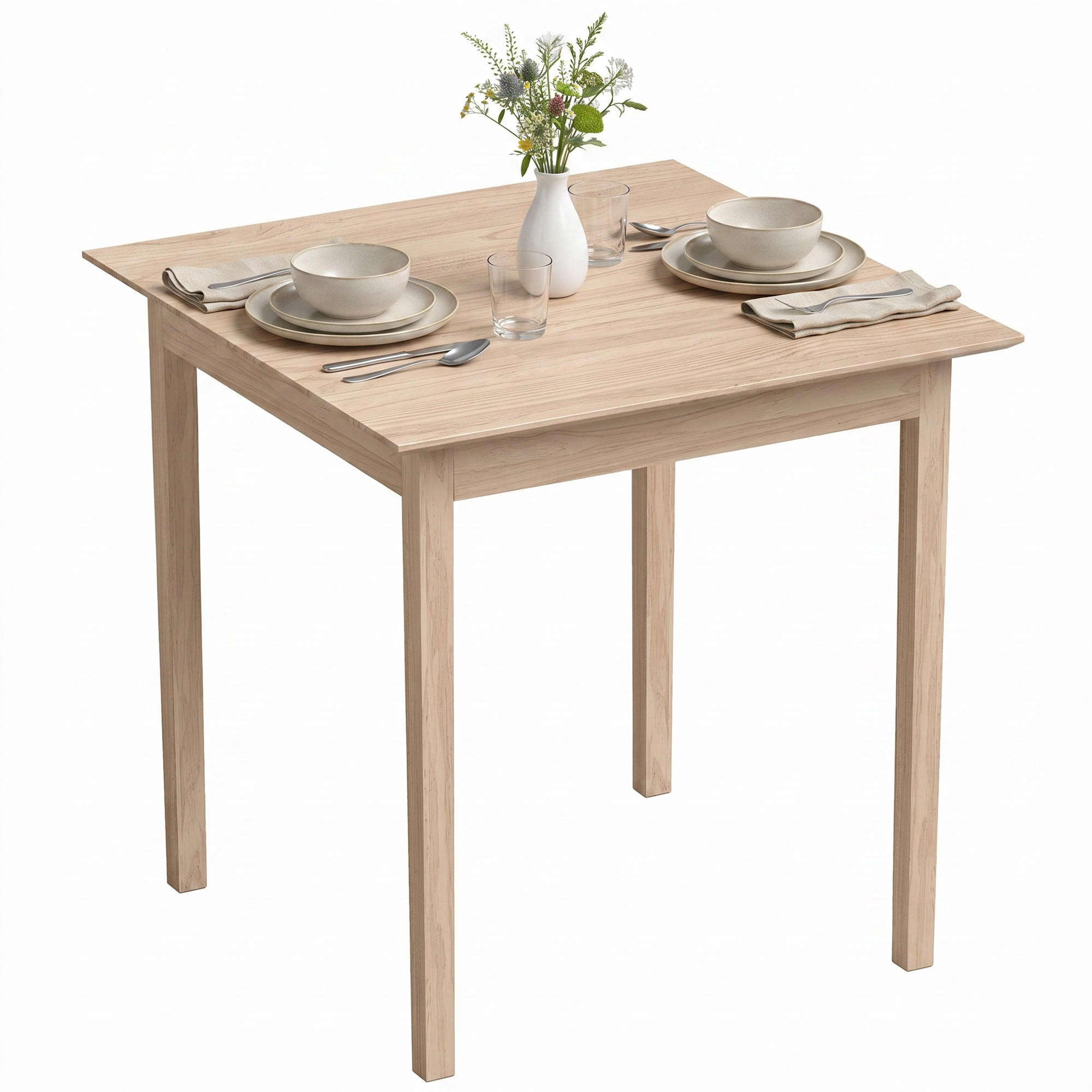 Pangivo Esstisch Natur 75x76x75 cm