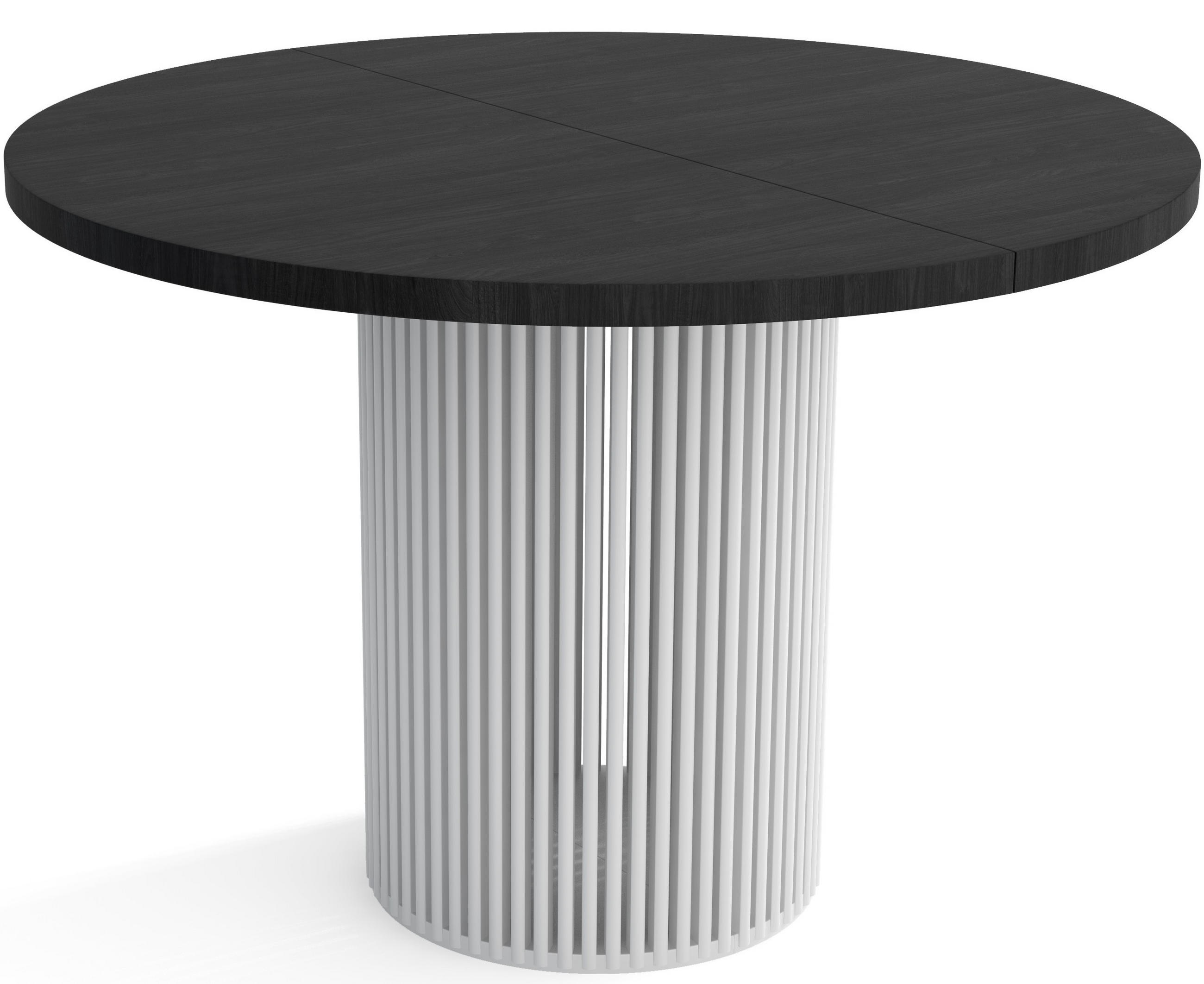 Sepro Meble Tisch Weiß, Schwarz 48x77x100 cm