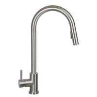 KÜCHENARMATUR Glaube - Silberfarben, Metall (5/42/42cm) - Nettlife