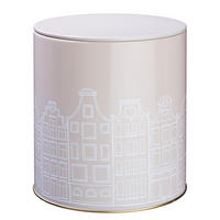 KEKSDOSE Cookie Jar Amsterdam - Dunkelrot, Metall (14/15/14cm) - Butlers
