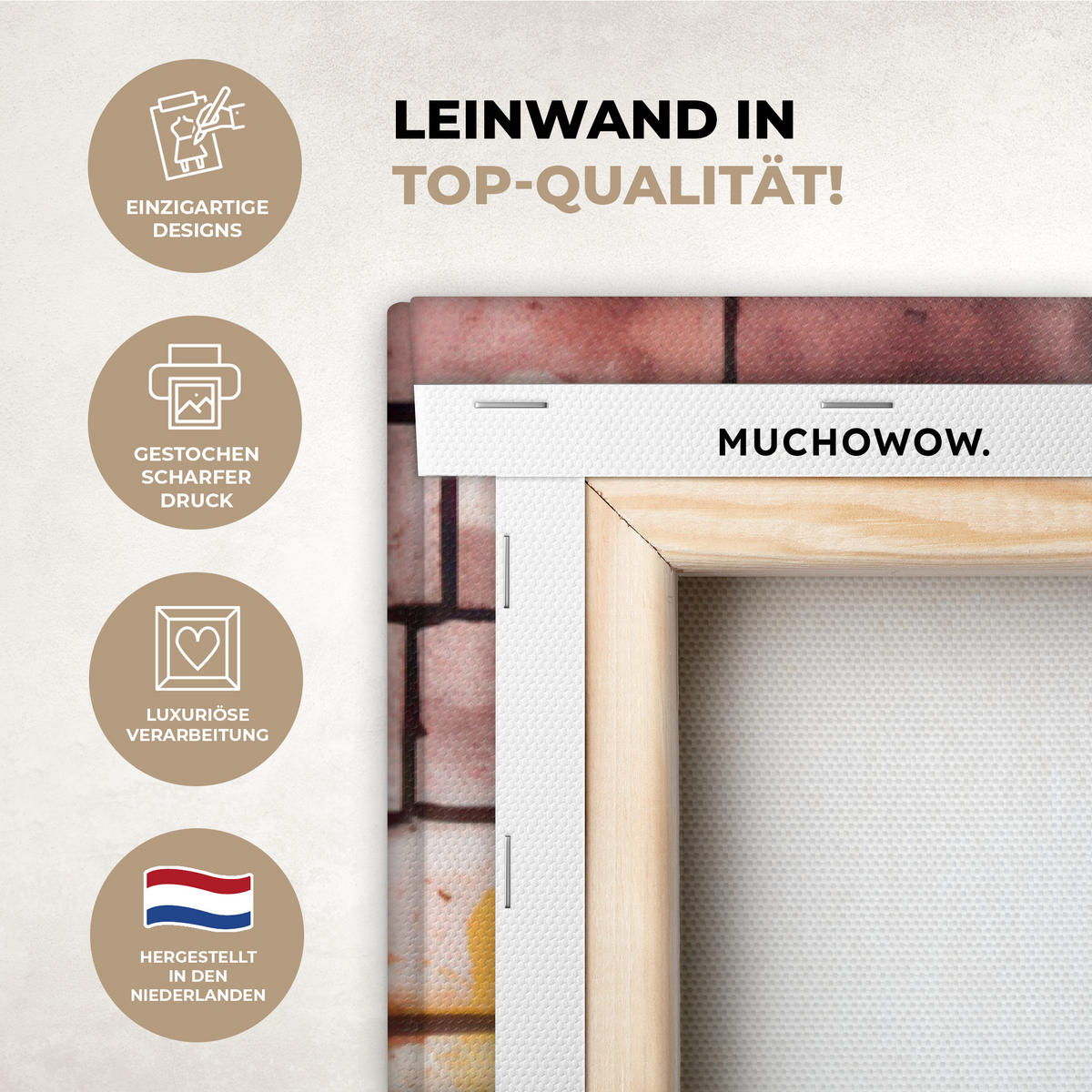 LEINWANDBILD Affe - Graffiti - Musik Deko XXL 80x120 cm - Multicolor, Textil (80/120cm) - MuchoWow