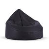 SITZSACK COSMO aus Lederoptik, Grau - Grau, Textil (85/80/85cm) - KONSIMO®