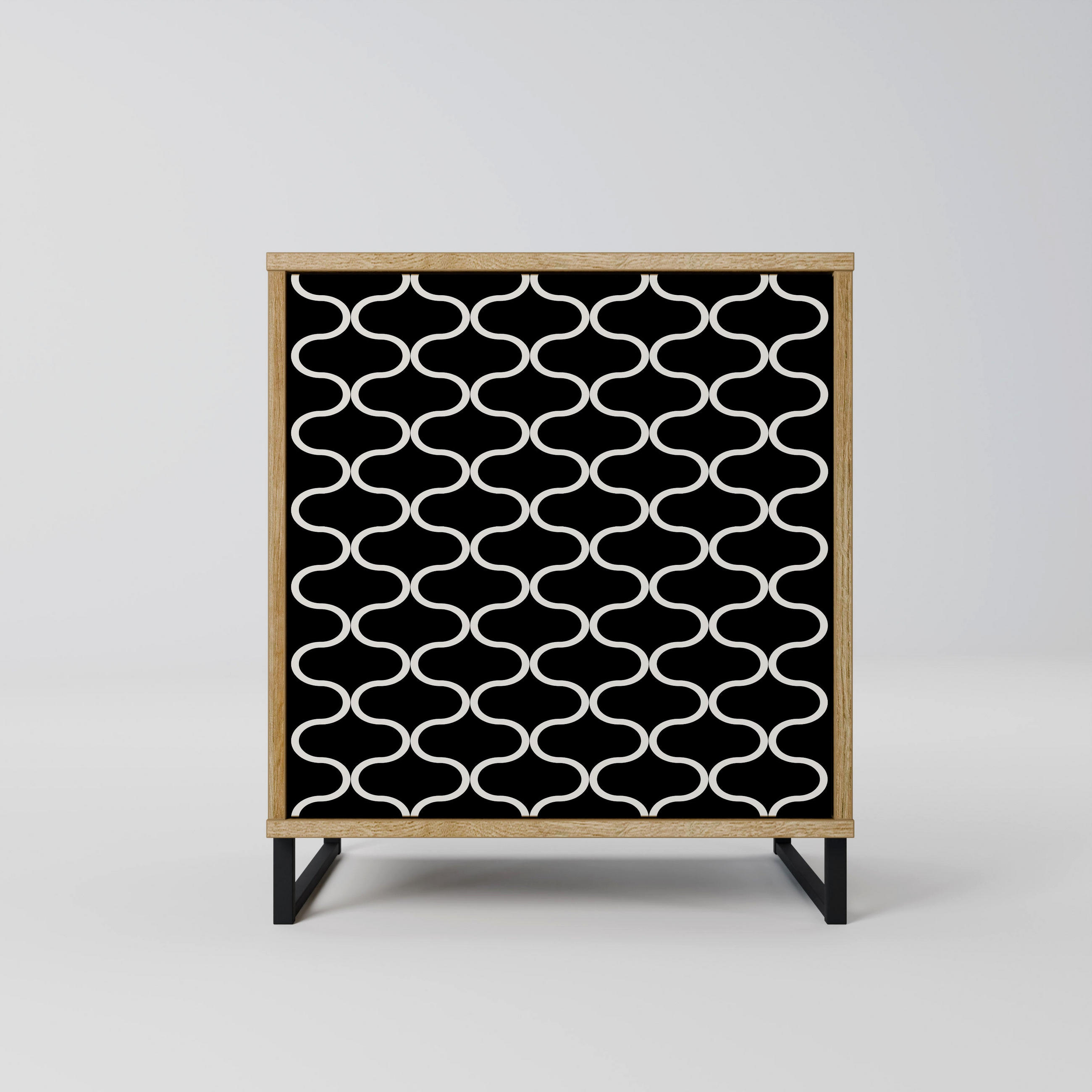 SpaceRebels Sideboard Eiche 57.5x67.5x42 cm