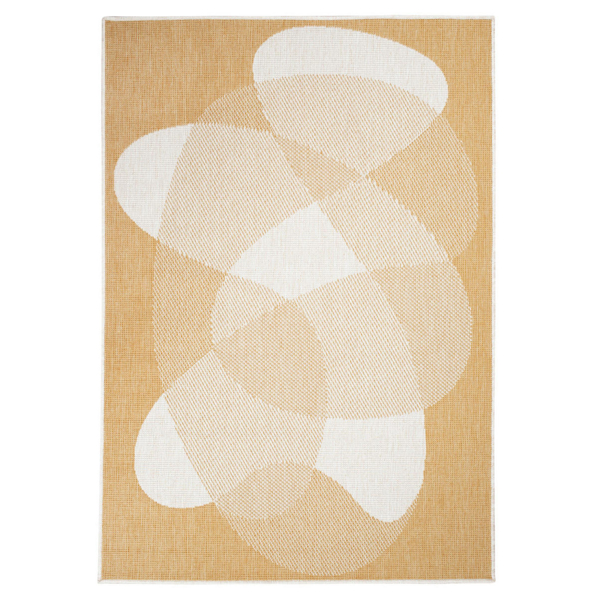 OUTDOOR-TEPPICH DuoRug 5835 Ockergelb 200x290 cm - Gelb, Textil (200/290cm) - carpet city