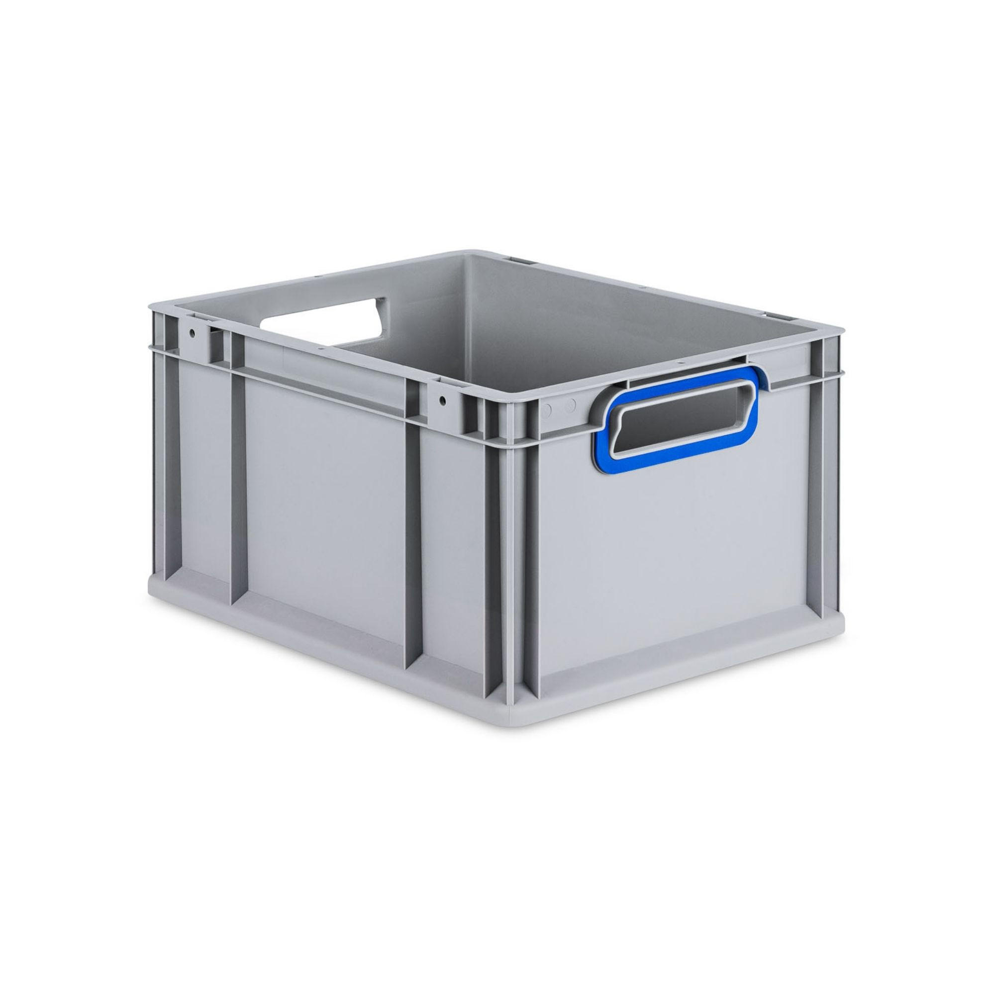 EUROBOX Nextgen Color 22x30x40cm 20 Liter Griffe Blau Offen - Blau, Kunststoff (30/22/40cm) - PROREGAL