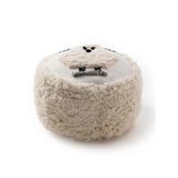 POUF Shawn Ivory 45x45x25 cm - Creme, Textil (45/25/45cm) - Lytte