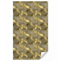TAPETE - Modern - Geometrisch - Gold - 160x280 cm - Goldfarben, Papier (160/280cm) - OnlyWow