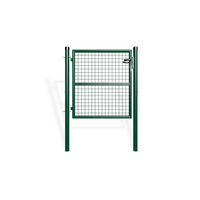 GITTERTOR Olga grün 1m H.100cm Metall - Grün, Metall (106/106cm) - Casanoov