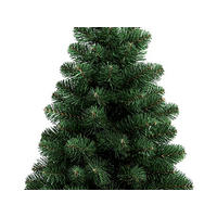 WEIHNACHTSBAUM künstlicher NARNIE 75 cm, grün, 2D, 90 Zweige, inkl. Pflanztopf mit Jutesack - Grün, Kunststoff/Stein (48/75cm) - LAALU
