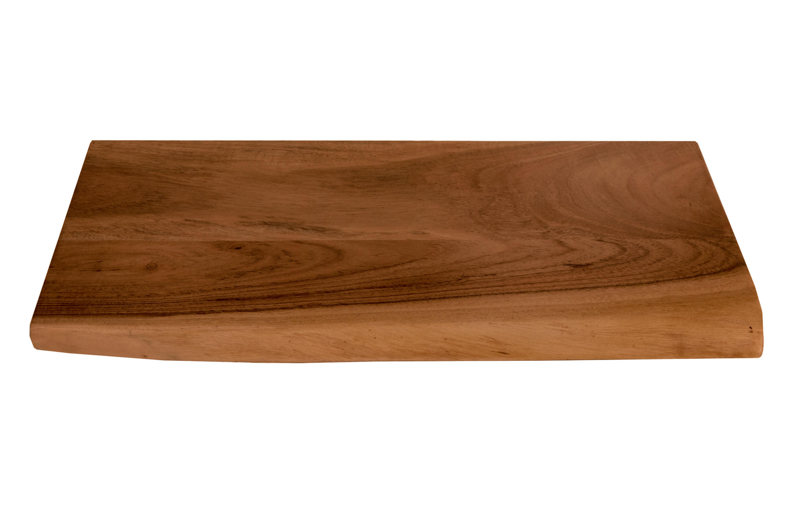 WANDREGAL AMANDA - Braun/Akaziefarben, Holz (50/3/20cm) - SAM