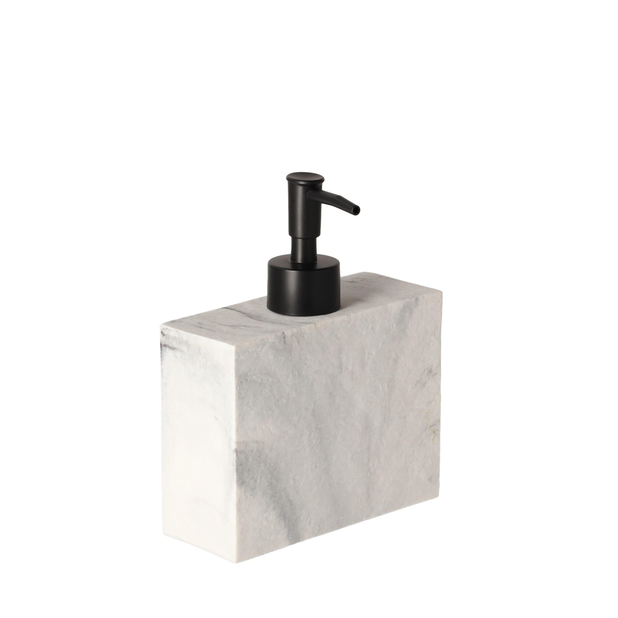BADSPENDER Piedra - Weiß, Kunststoff (5/15.5/13cm) - home&you