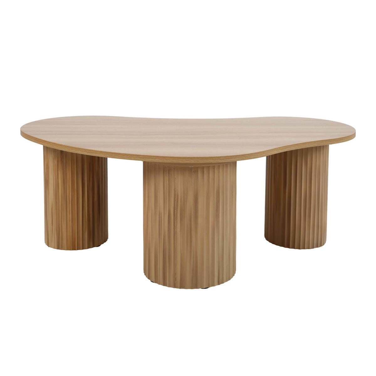COUCHTISCH, Beigefarbe - Beige, Holzwerkstoff (100/60/38cm) - Oviala