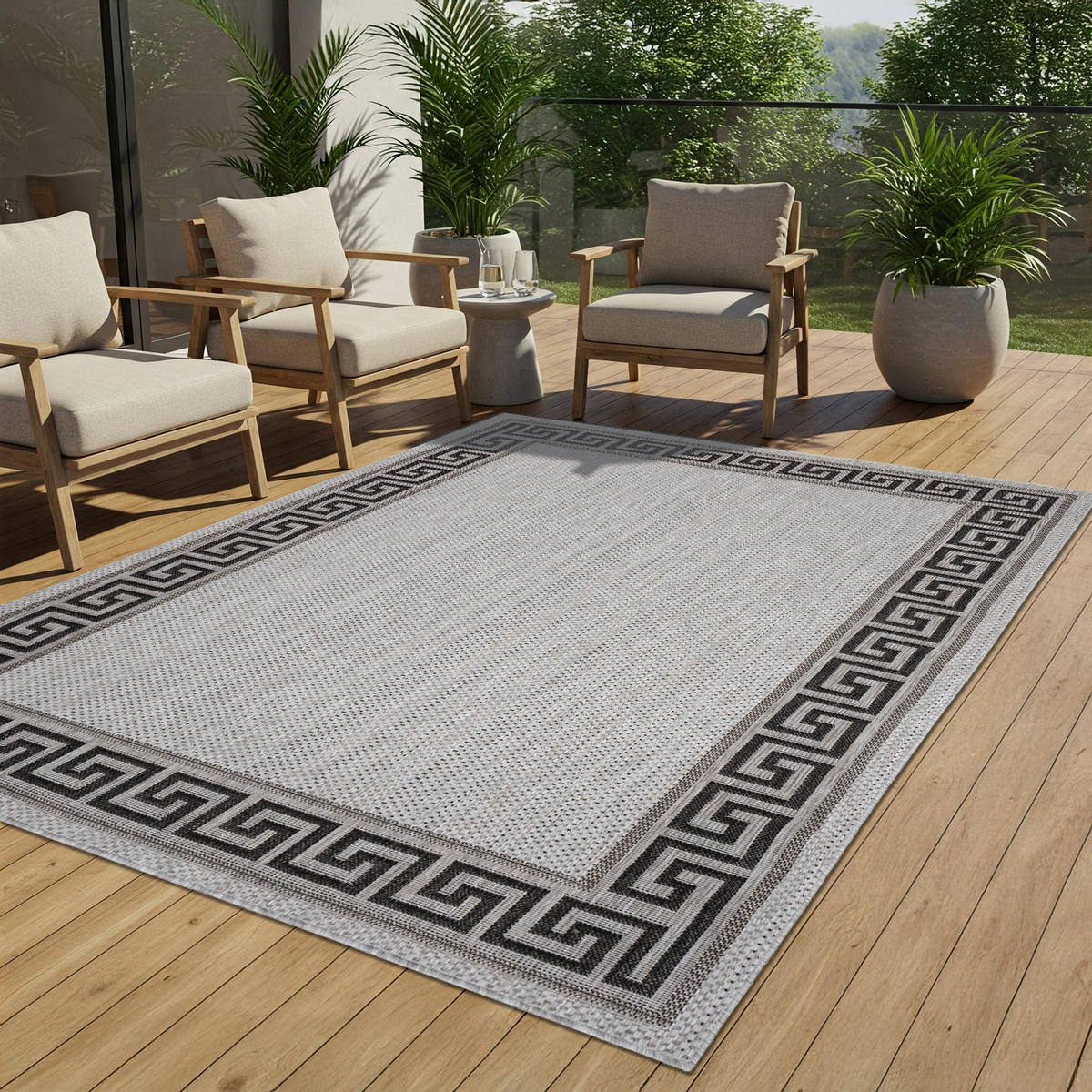 TEPPICH MELISSA Grau 60/200 cm - Grau, Kunststoff (60/200cm) - Tapiso