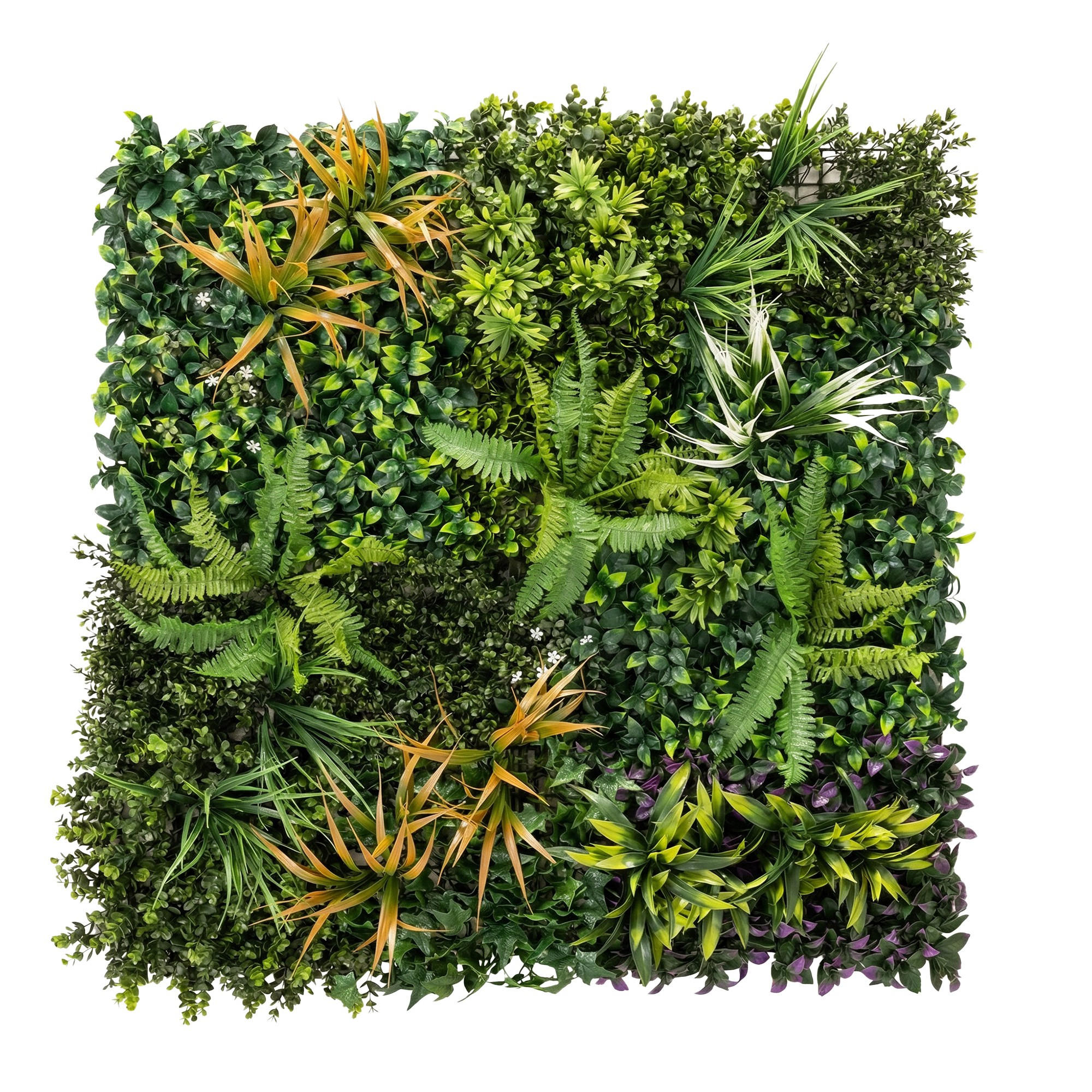Outsunny Künstliche-Hecke Grün 100x1 cm
