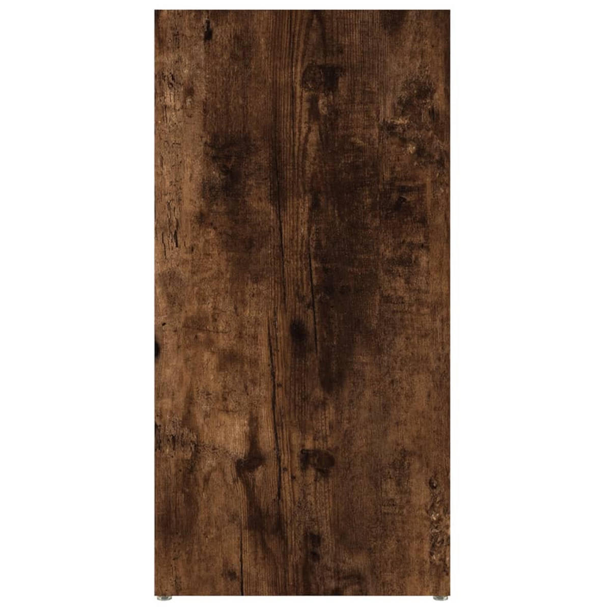 BÜCHERREGAL mit 7 Fächern 50/25/106 cm aus Holzwerkstoff Räuchereiche Dekor - Dunkelbraun, Holz (50/106/25cm) - vidaXL