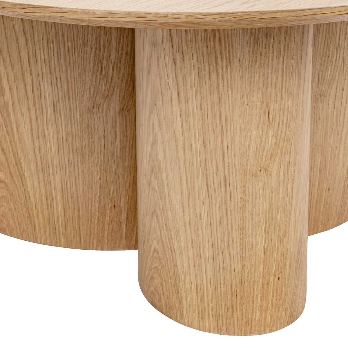 COUCHTISCH Aliona rund Braun 80/80/40 cm - Braun, Holzwerkstoff (80/80/40cm) - Atmosphera Createur d´interieur