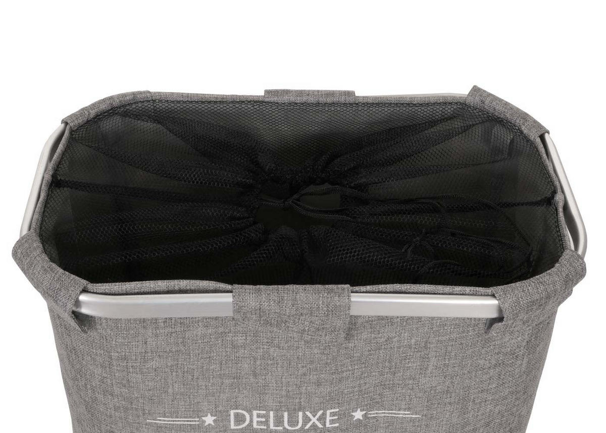 KOLEKTOR PERILA Z MREŽO 82L Siva - siva, tekstil (52/54/32cm) - MCW