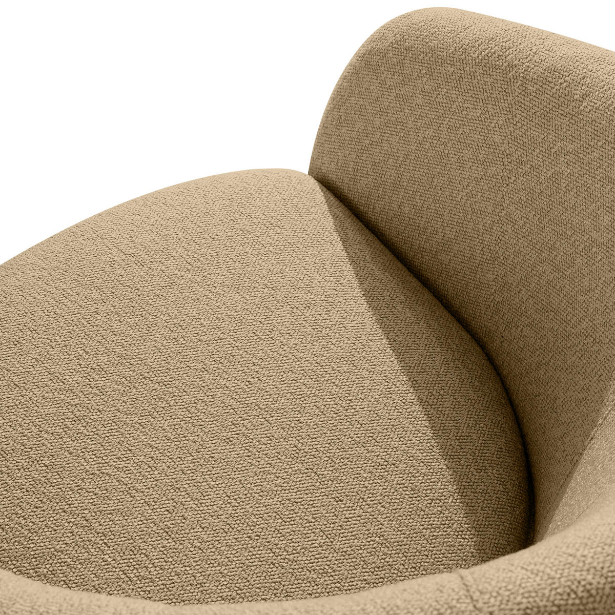 GARTENSESSEL SOLIS Loungesessel, - Beige, Textil/Metall (69/76/66cm) - KONSIMO®