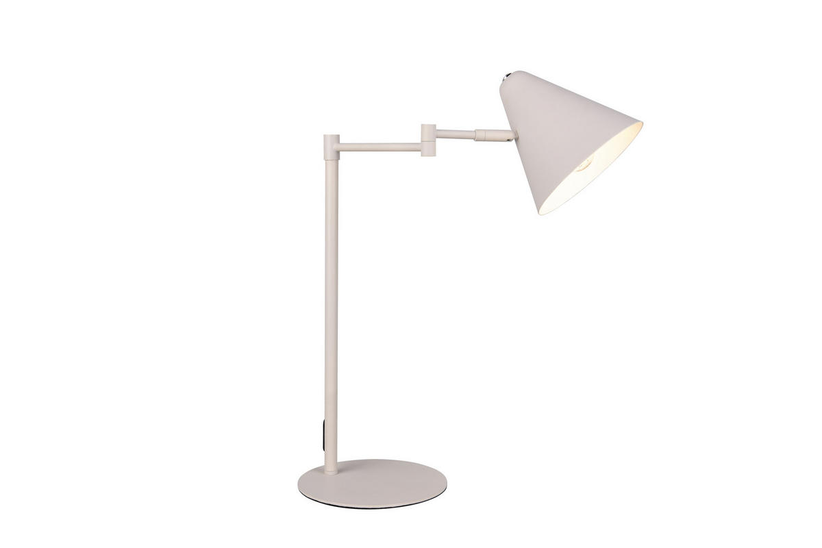 TISCHLAMPE COSIMA - Grau - 15/15/50.5 cm - Grau, Metall (41.5/41.5/50.5cm) - Trio Leuchten