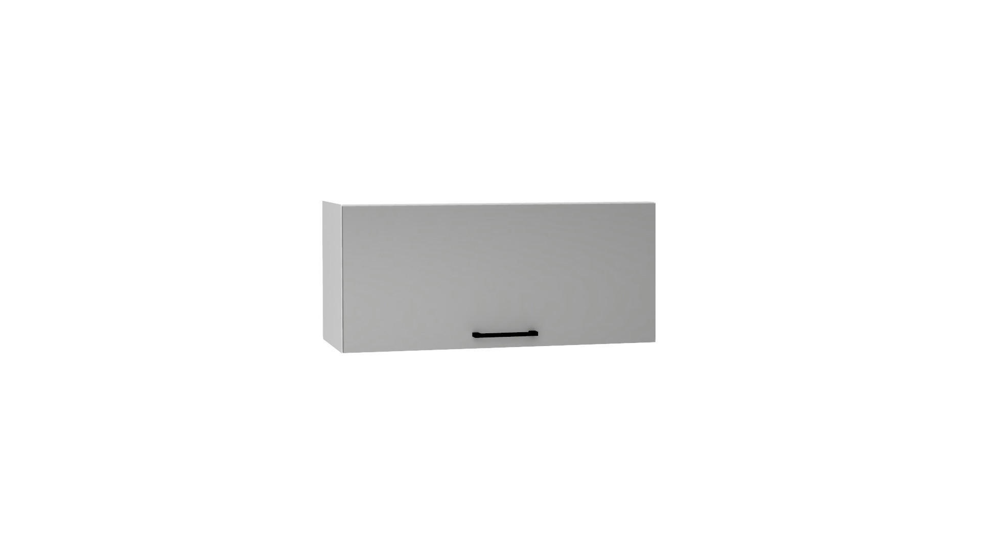 HÄNGESCHRANK W80OKGR - Morvex - Praktische Aufbewahrungsidee - Grau, Holz/Metall (80/36/30cm) - ROYAL24_MARKT