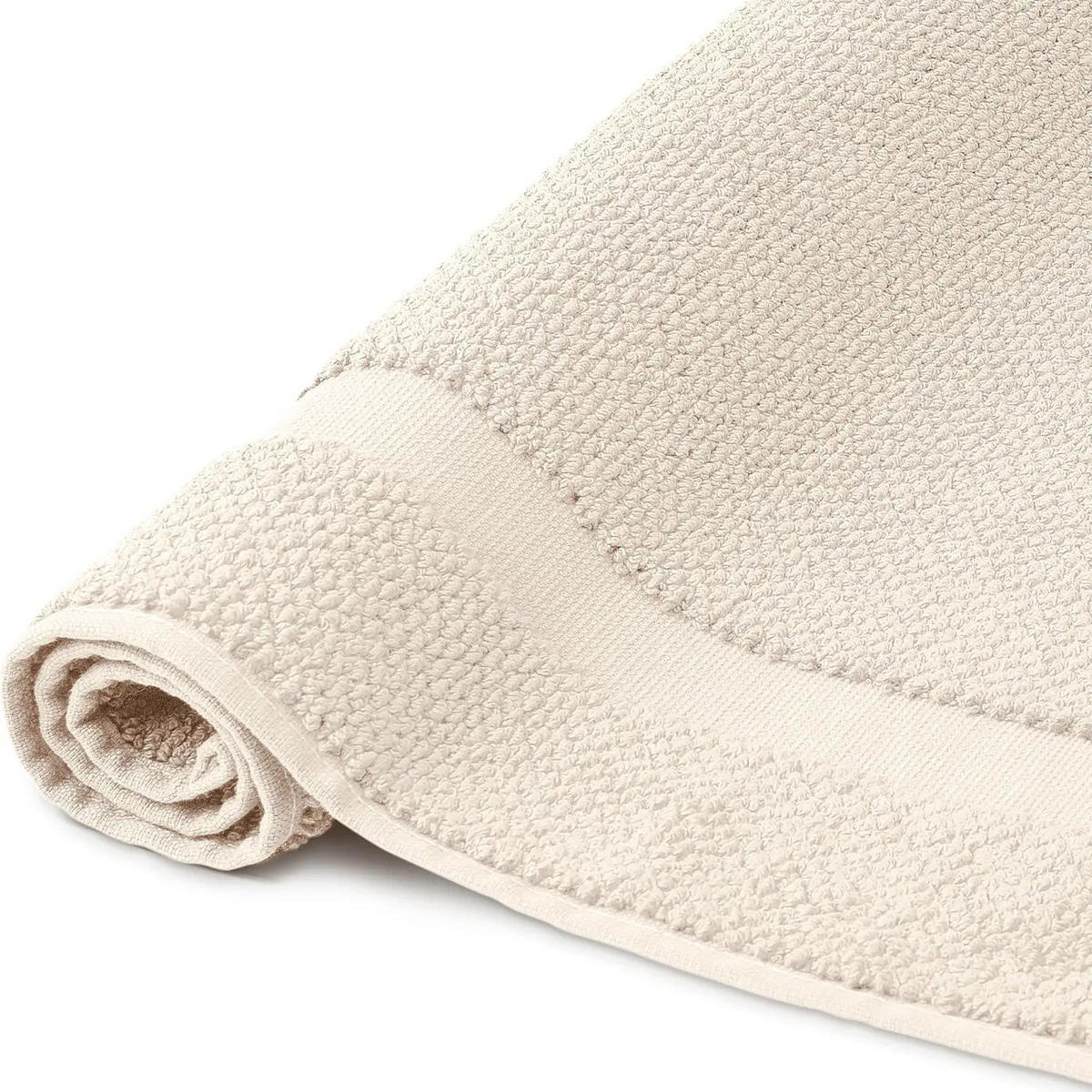 BADVORLEGER Spa Creme 60 x 100 cm - Creme, Textil (60/100cm) - Herzbach Home