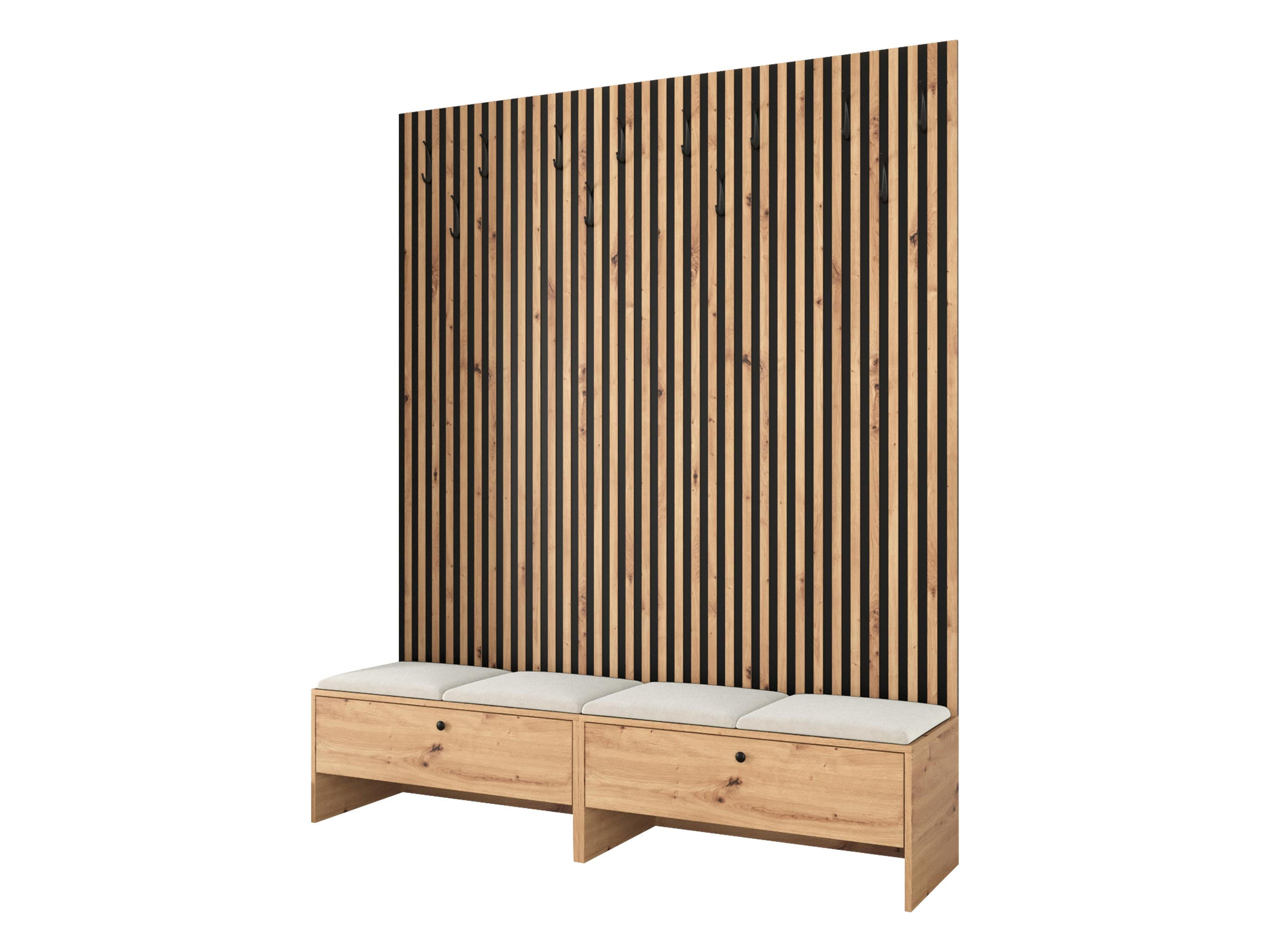 GARDEROBE Balma V - Beige, Holzwerkstoff (170/206/44cm) - MIRJAN24