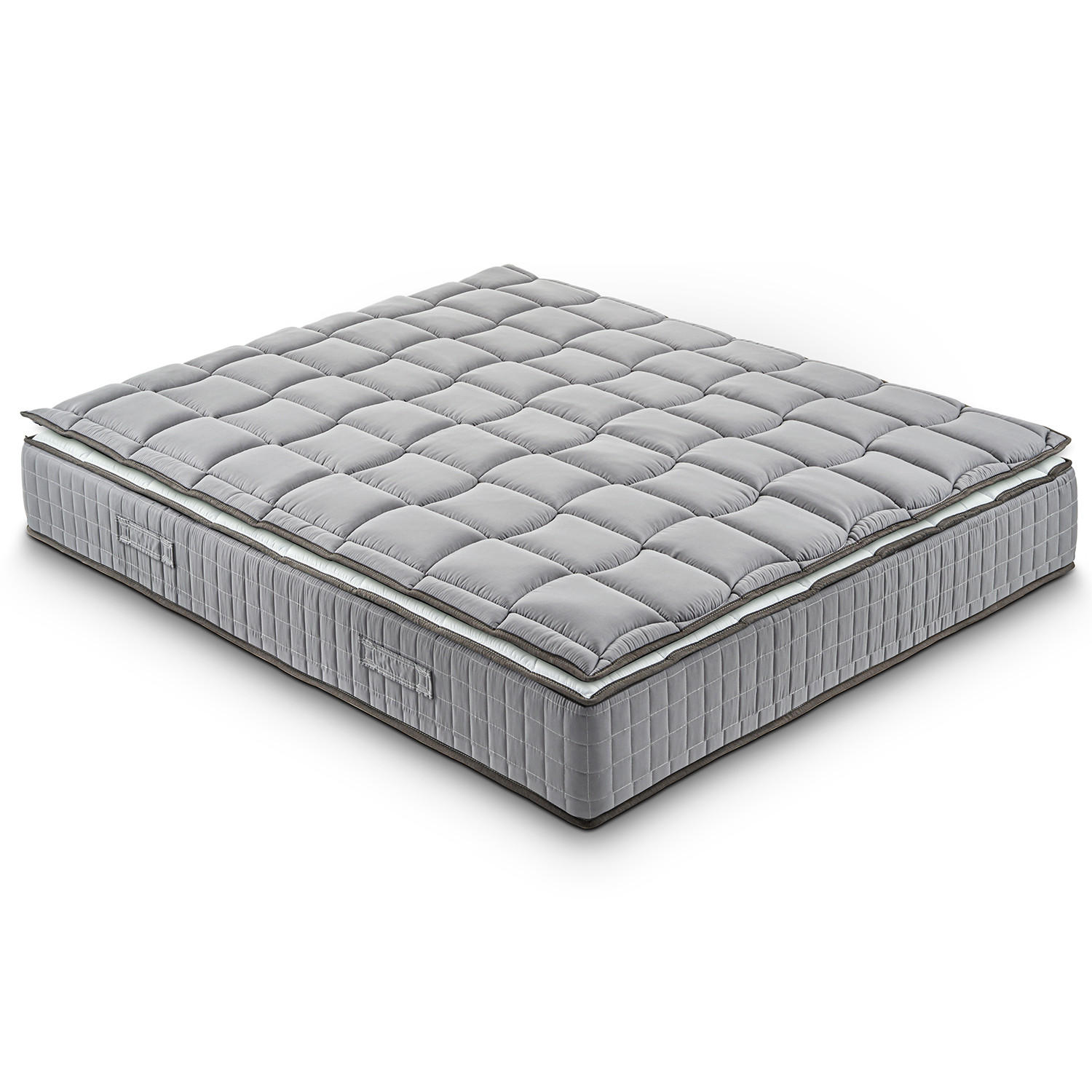 iLoveSleep Federkernmatratze Schwarz 140x200 cm