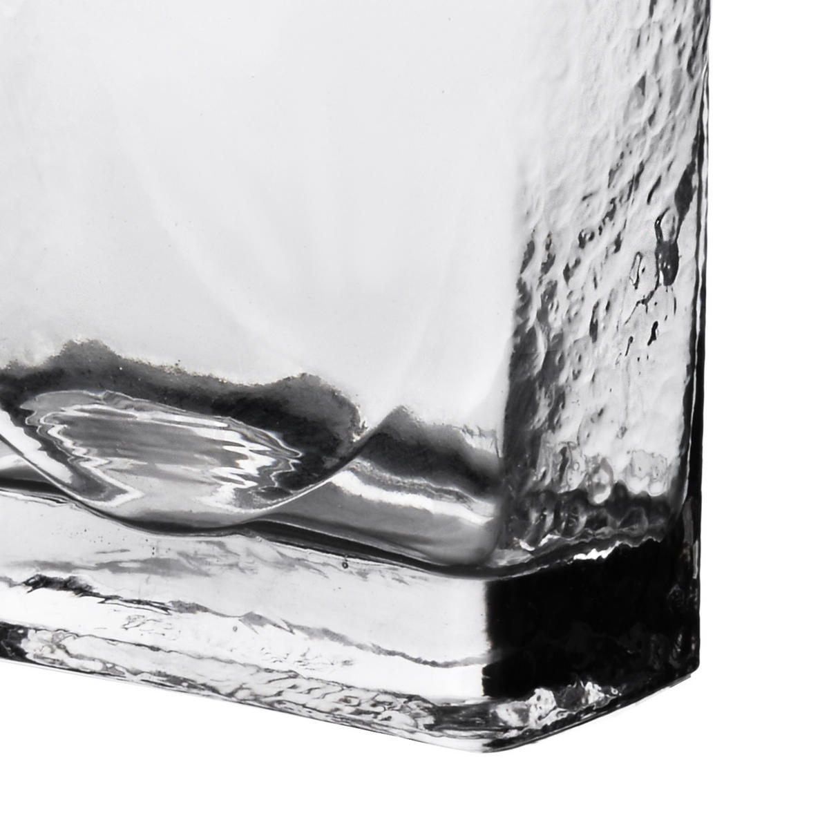 VASE Serenite Transparent 13x7xh27,5 cm Glas - Transparent, Glas (27.5cm) - Mondex