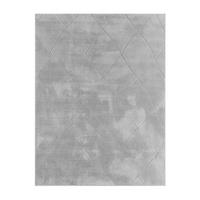 FLACHWEBETEPPICH Skandinavisch Grau 80 x 150 cm - Hellgrau, Kunststoff (80/150cm) - TT Home