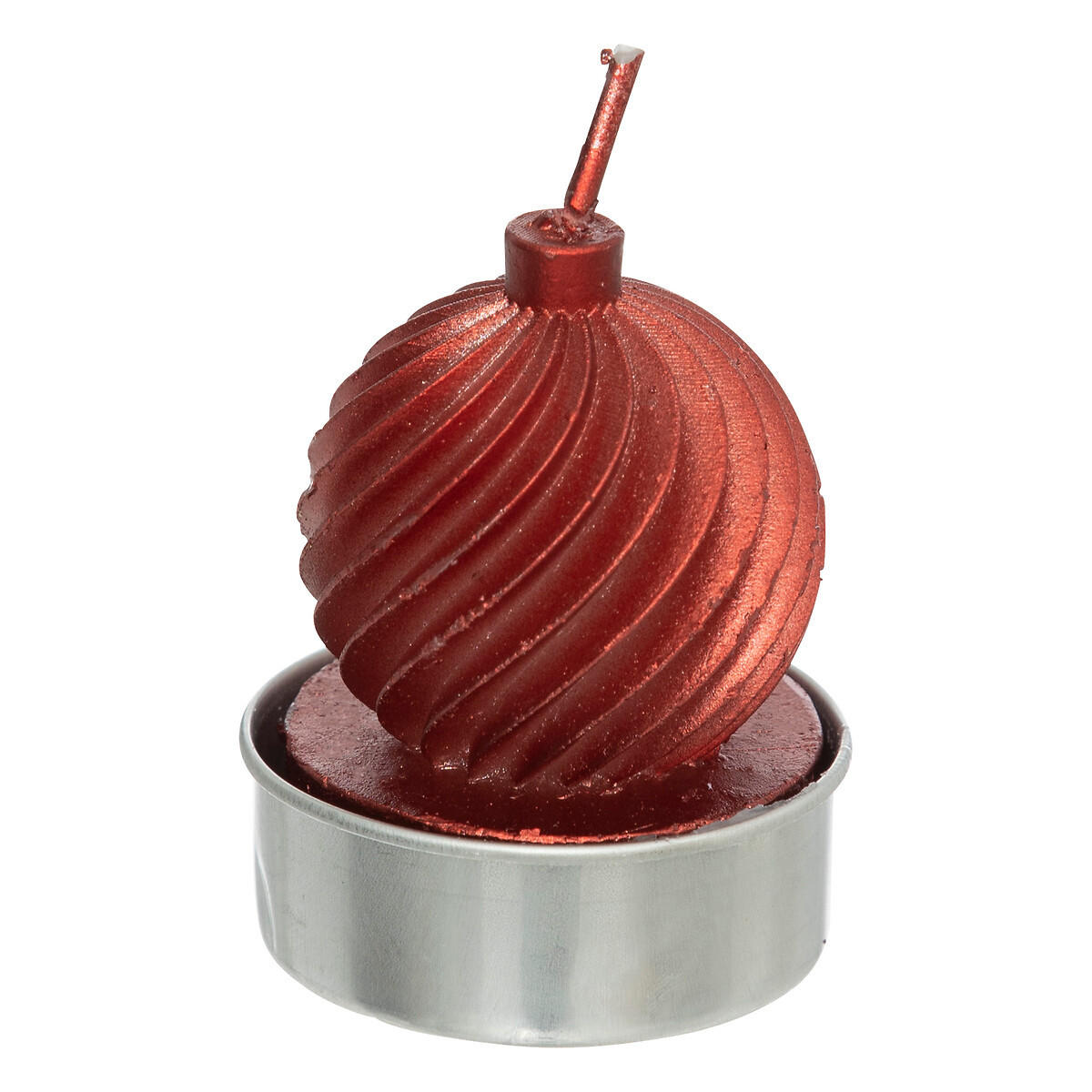 TEELICHTER Kugel 4er-Set - Multicolor, Paraffin (3.7/4.7/3.7cm) - Atmosphera Createur d´interieur