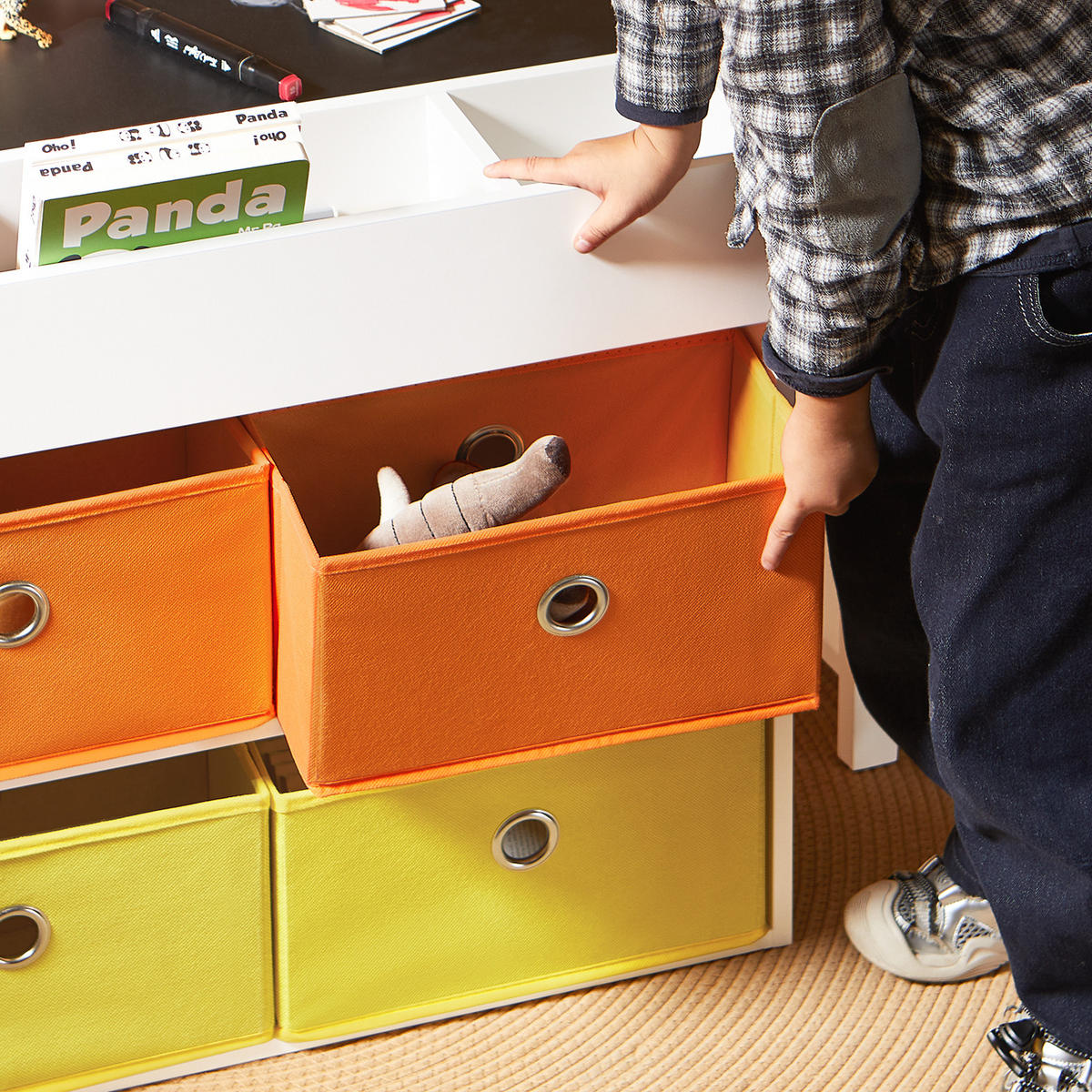 KINDERSITZGRUPPE Weiß - Weiß, Holzwerkstoff (60/50/60cm) - SoBuy