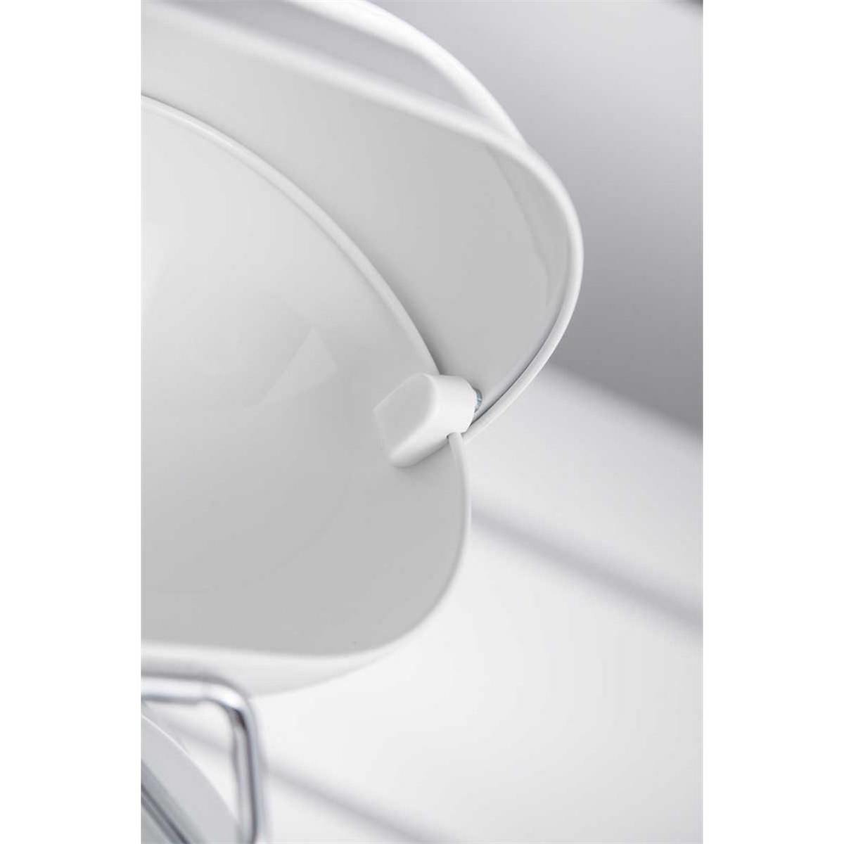 BROTKASTEN Breadboy Weiß - Weiß, Metall (44.3/21/23cm) - Wesco