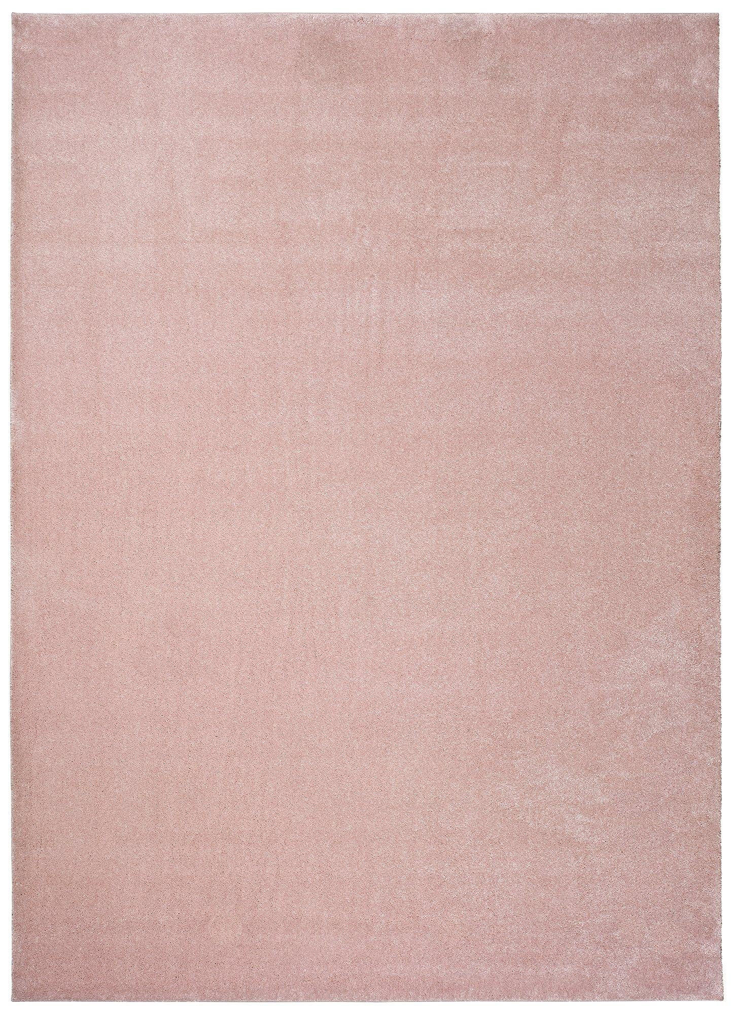 WEBTEPPICH Rosa Montana 120/170 cm - Pink, Naturmaterialien/Textil (120/170cm) - Atticgo