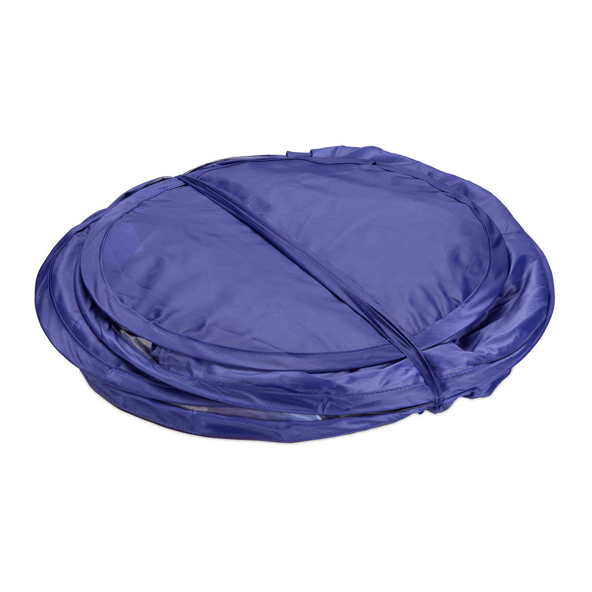 BETTZELT Bunt Kinder Pop-up Polyester 220x79 cm - Dunkelblau, Textil - Relaxdays