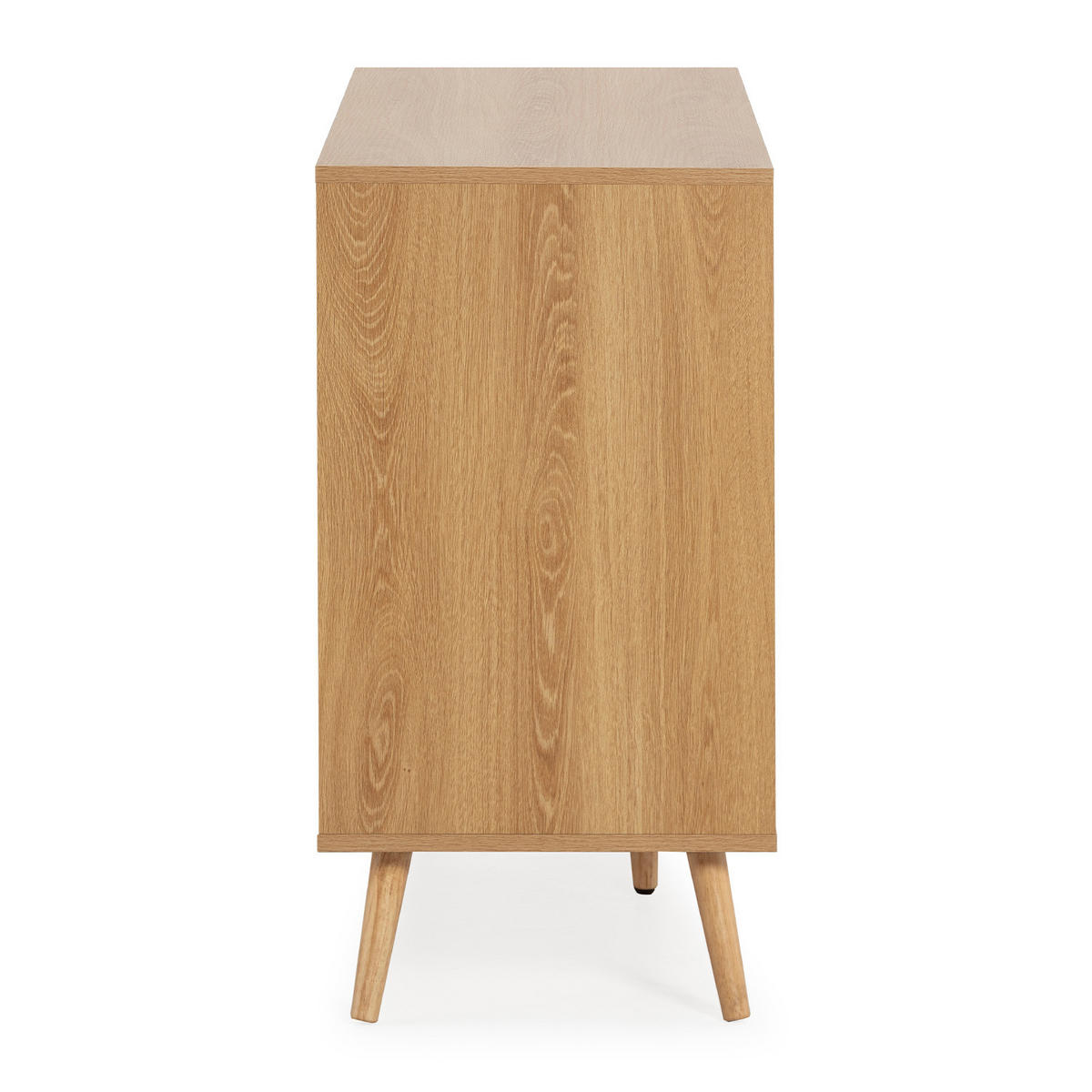 SIDEBOARD Telmo 3 türen Eichenfarbe - Honigeiche, Holzwerkstoff (120/76/40cm)