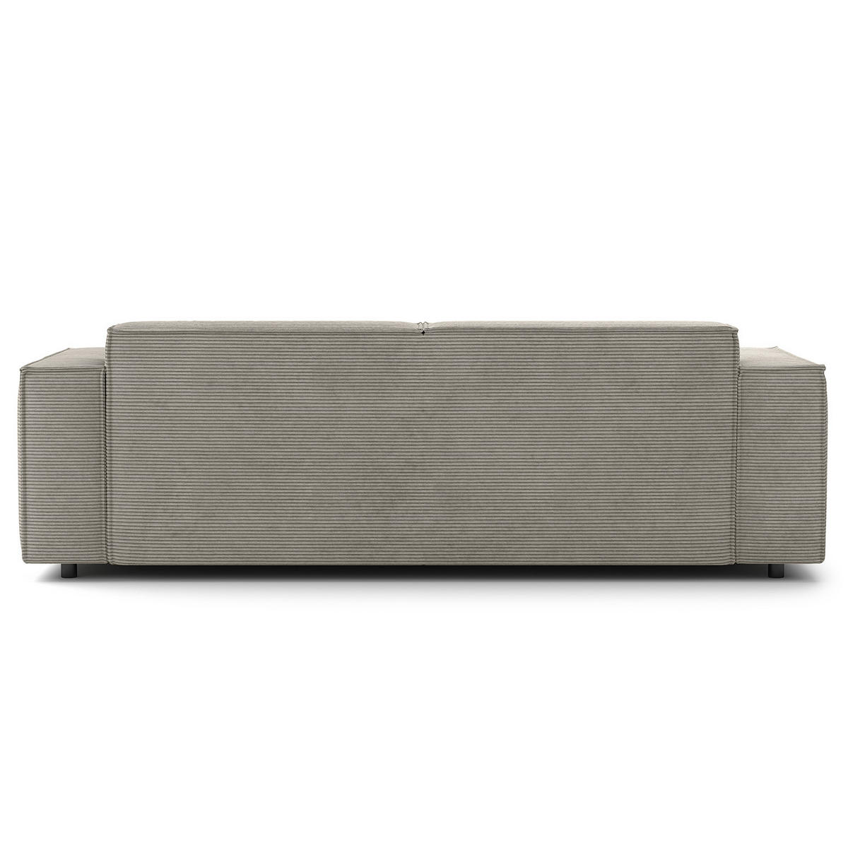 2,5-SITZER SOFA - Graubraun, Textil (223/70/96cm) - home24