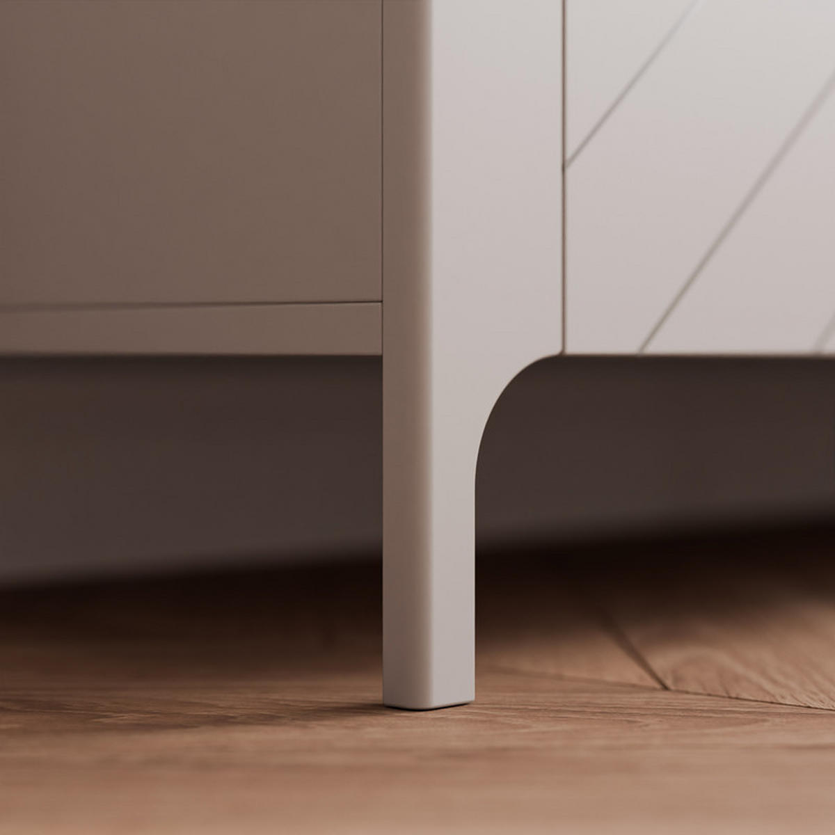 KOMMODE LORIEN 153 cm, 3 Schublade(n) Kaschmir - Kaschmir, Holzwerkstoff/Metall (153.1/95.1/40.6cm) - Idohome