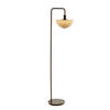 STEHLEUCHTE Baylie Braun Ø43/165 cm - Braun, Metall (43/30/165cm) - Light & Living