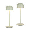 TISCHLAMPE Finns 9/25/9 cm （2er-set） - Grün, Metall (9/9/25cm) - ZMH