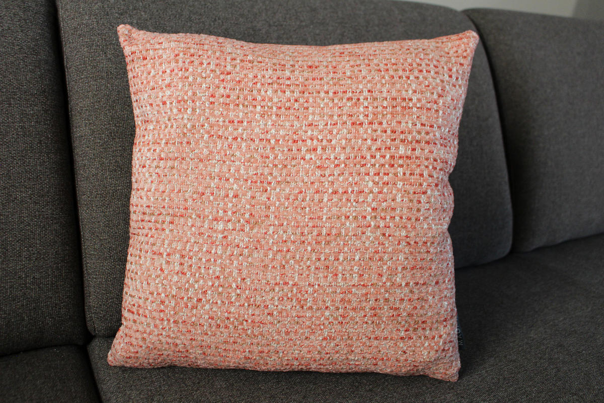 KISSENHÜLLE Vendetta rose - Rosa, Textil (60/60cm) - Magma Heimtexx