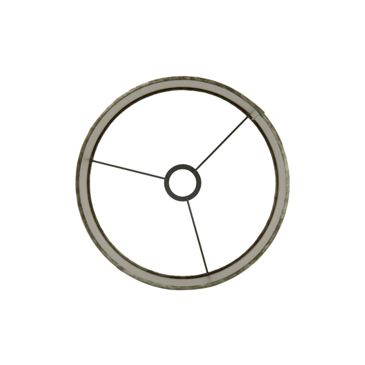 LAMPENSCHIRM BRAVE Ø20x15 cm, Samt, Braun - Braun, Textil (20/20/15cm) - Light & Living