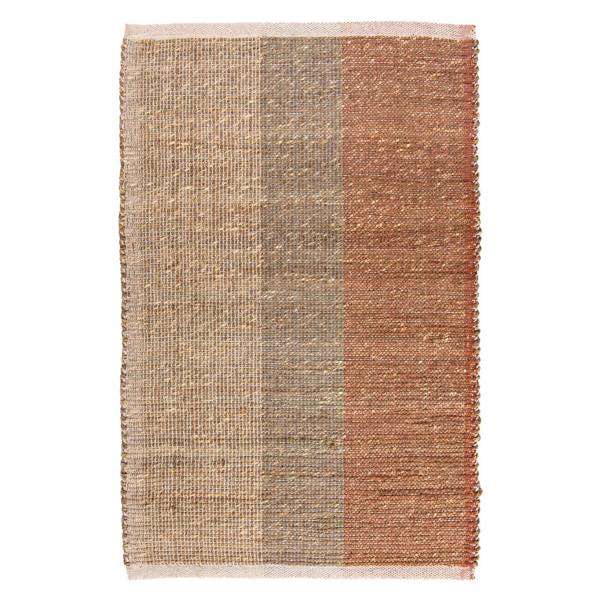 TEPPICH Karan terrakotta 60 x 90 x 1 cm - Dunkelorange, Textil (60/90cm) - Vivaraise