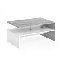 COUCHTISCH Amato Beton 90 x 60 cm - Schieferfarben, Holzwerkstoff (60/90/42cm) - Vicco