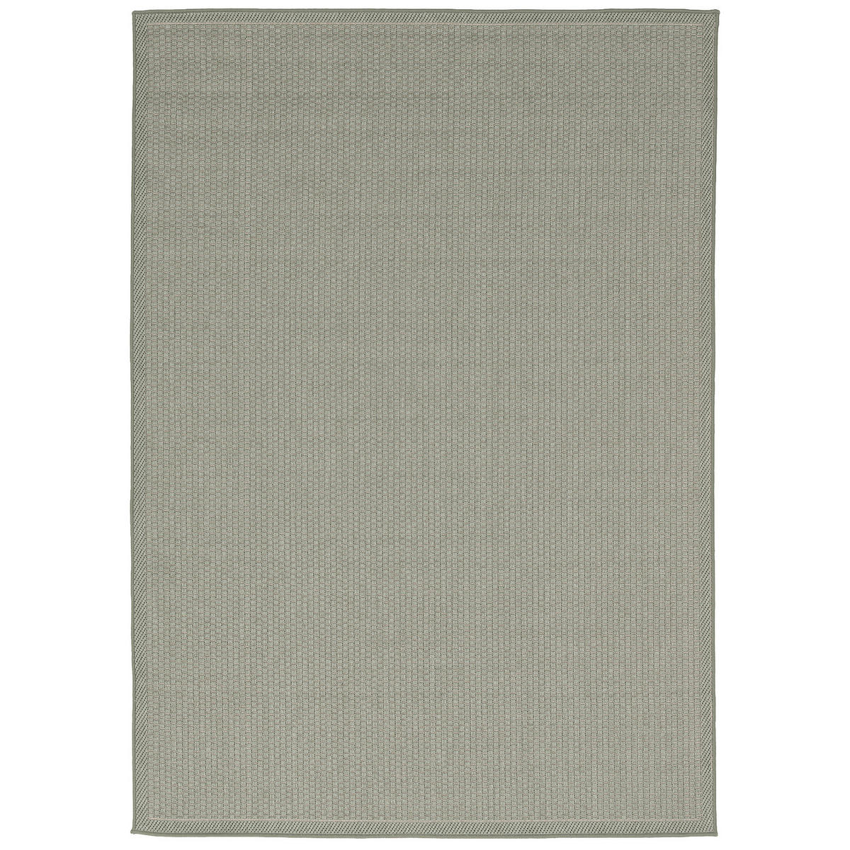 IN & OUTDOOR TEPPICH FLACHGEWEBE MARBELLA UNI - Grün, Textil (80/150cm) - Pergamon