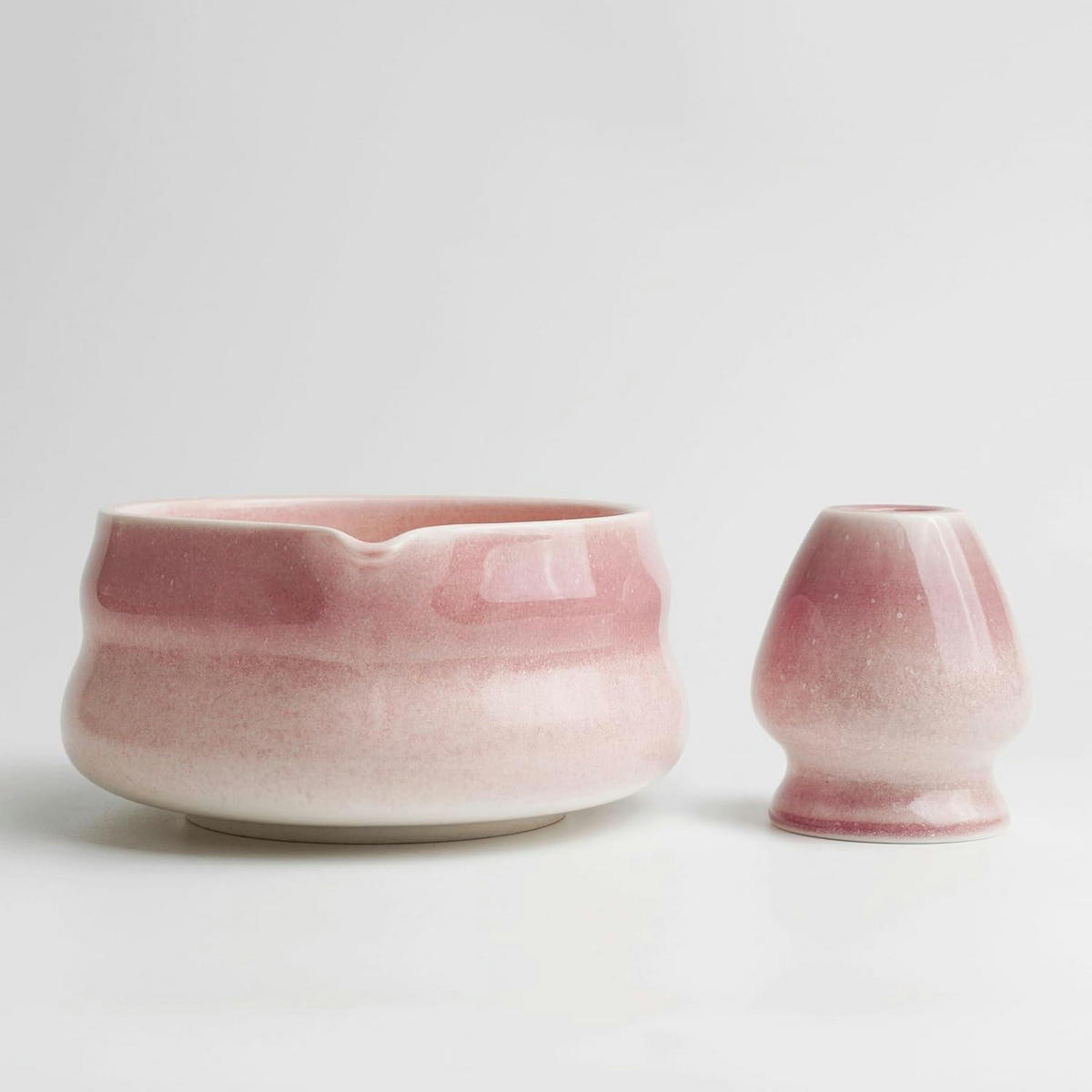 MATCHA Set 6-teilig Rosa Keramik - Rosa, Keramik (13.5/10.5/18.5cm)