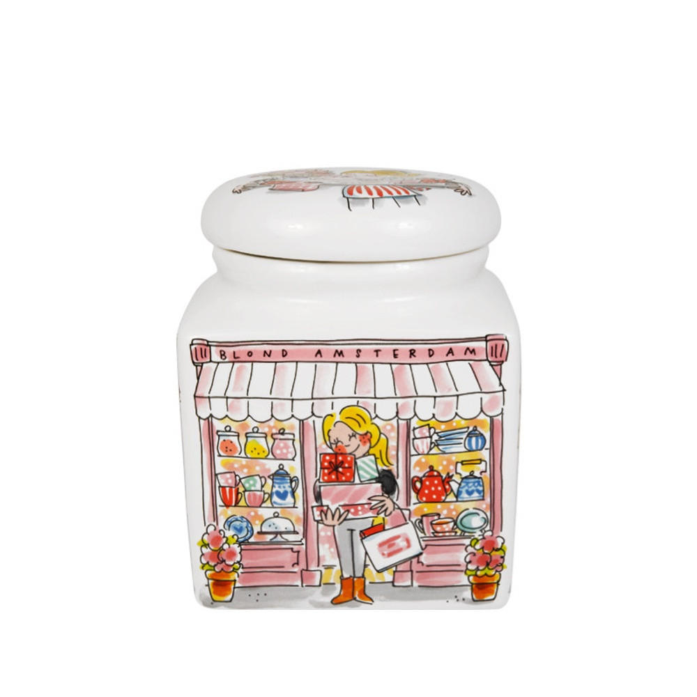 VORRATSDOSE Blond Birthday - Menu's & Memories in Bunt - 20cm - Multicolor, Keramik (16/20/16cm) - Blond Amsterdam