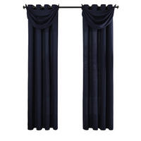VORHANG ZAGREB HxB 225x140 cm Dunkelblau - Dunkelblau, Textil (140/225cm) - Gardinenbox