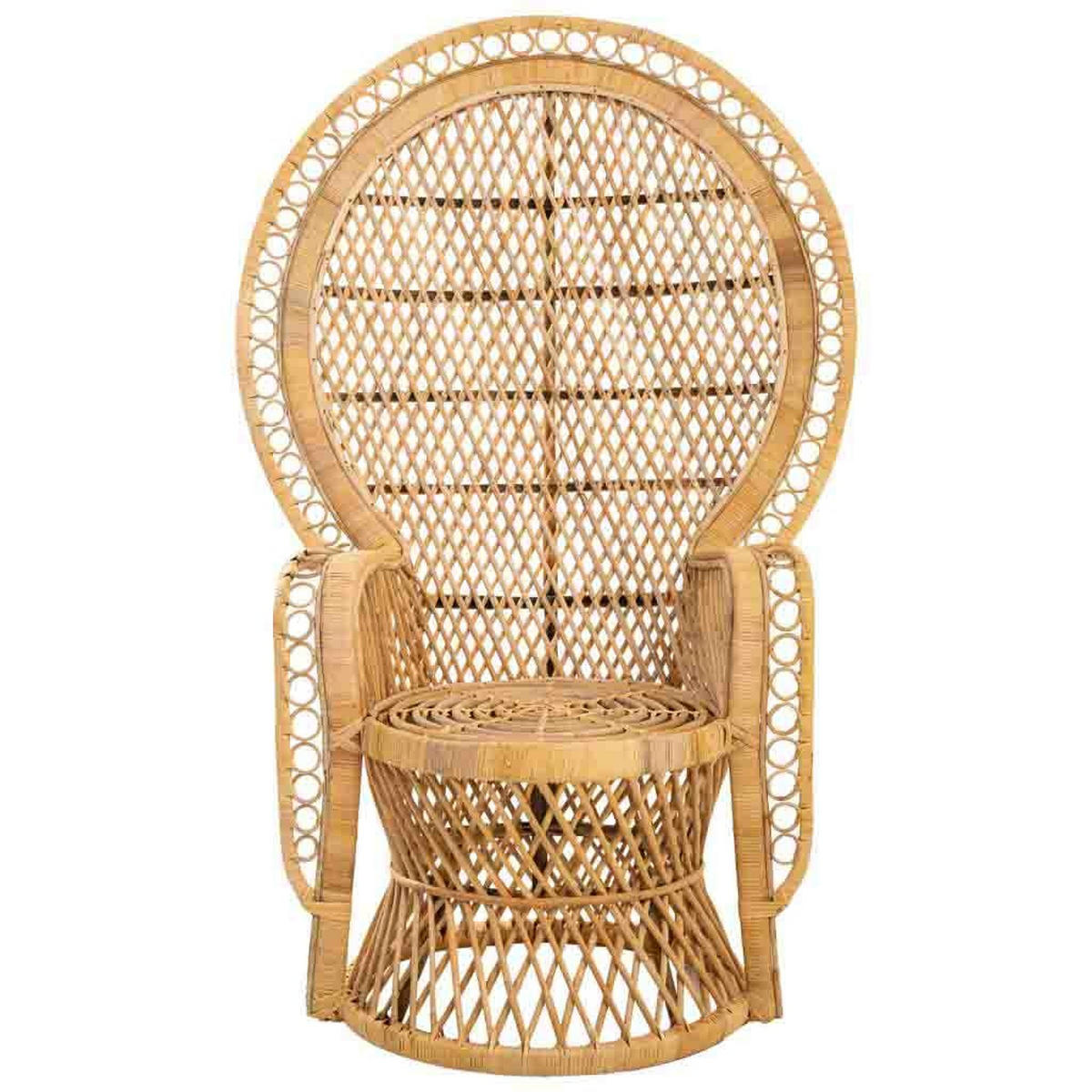 SESSEL aus bambus 96x50x140 cm braun - Braun, Naturmaterialien (96/140/49.5cm) - Wanderlust