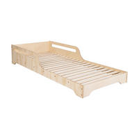 BODENBETT - Birkefarben, Holz (70/140cm) - arthur berndt